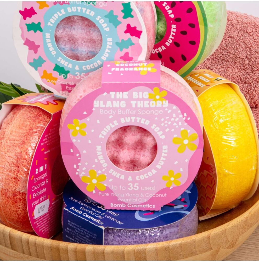 Bomb Cosmetics Body Buffer - The Big Ylang