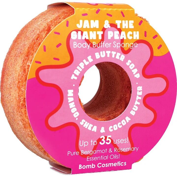 Bomb Cosmetics Body Buffer - Jam & the Giant Peach