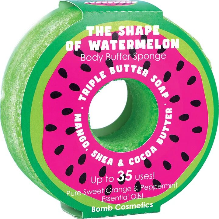 Bomb Cosmetics Body Buffer - The Shape of Watermelon