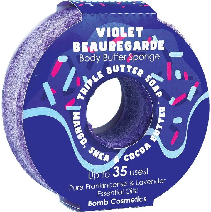 Bomb Cosmetics Body Buffer - Violet Beauregarde