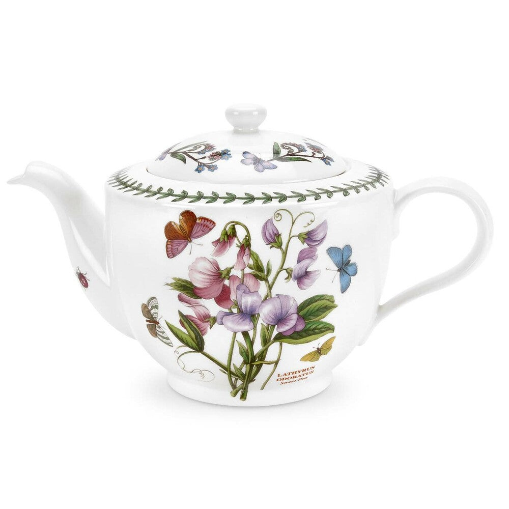 Portmeirion Botanic Garden - Traditional Teapot - 1.1L Sweet Pea