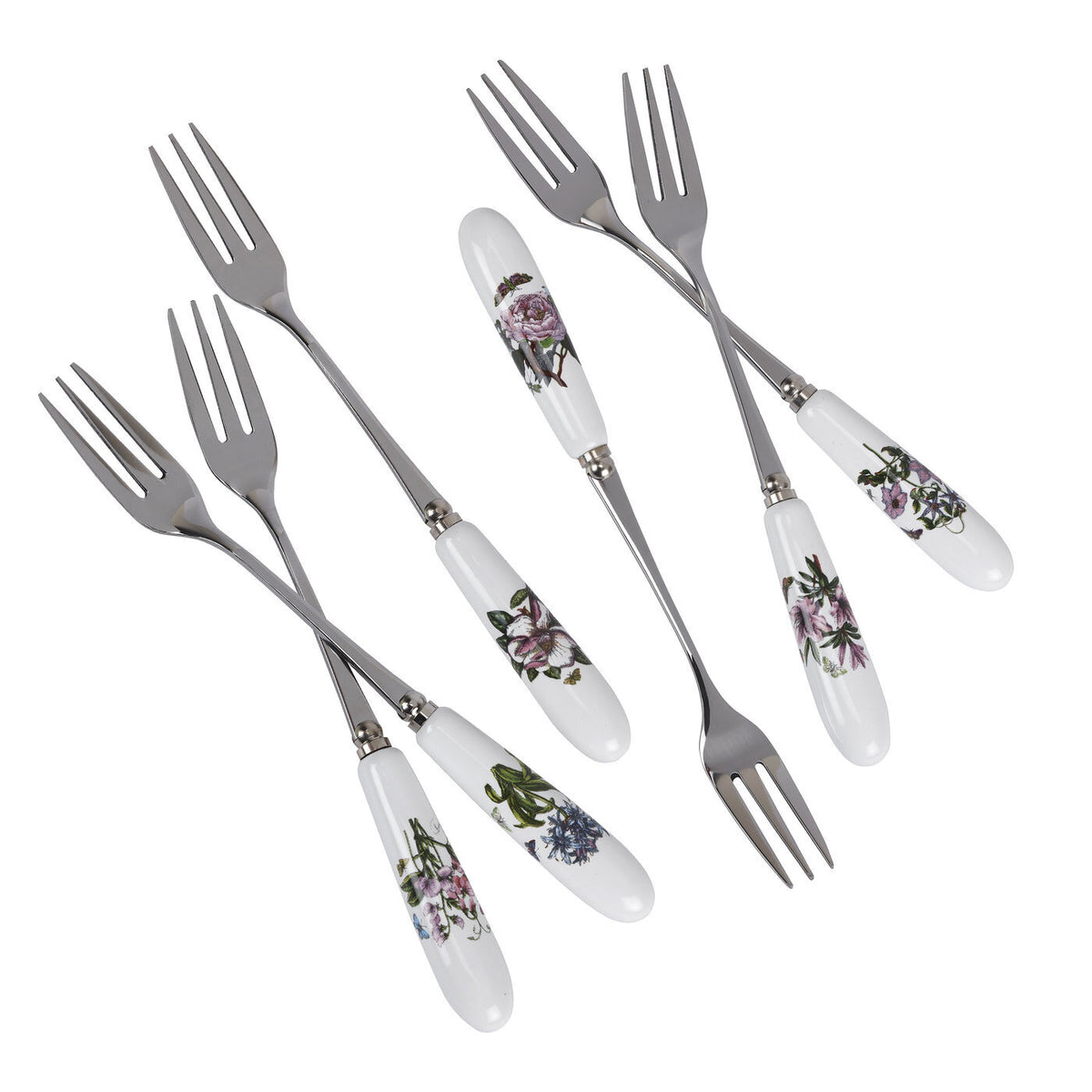 Portmeirion Botanic Garden - Pastry Forks (Set of 6)