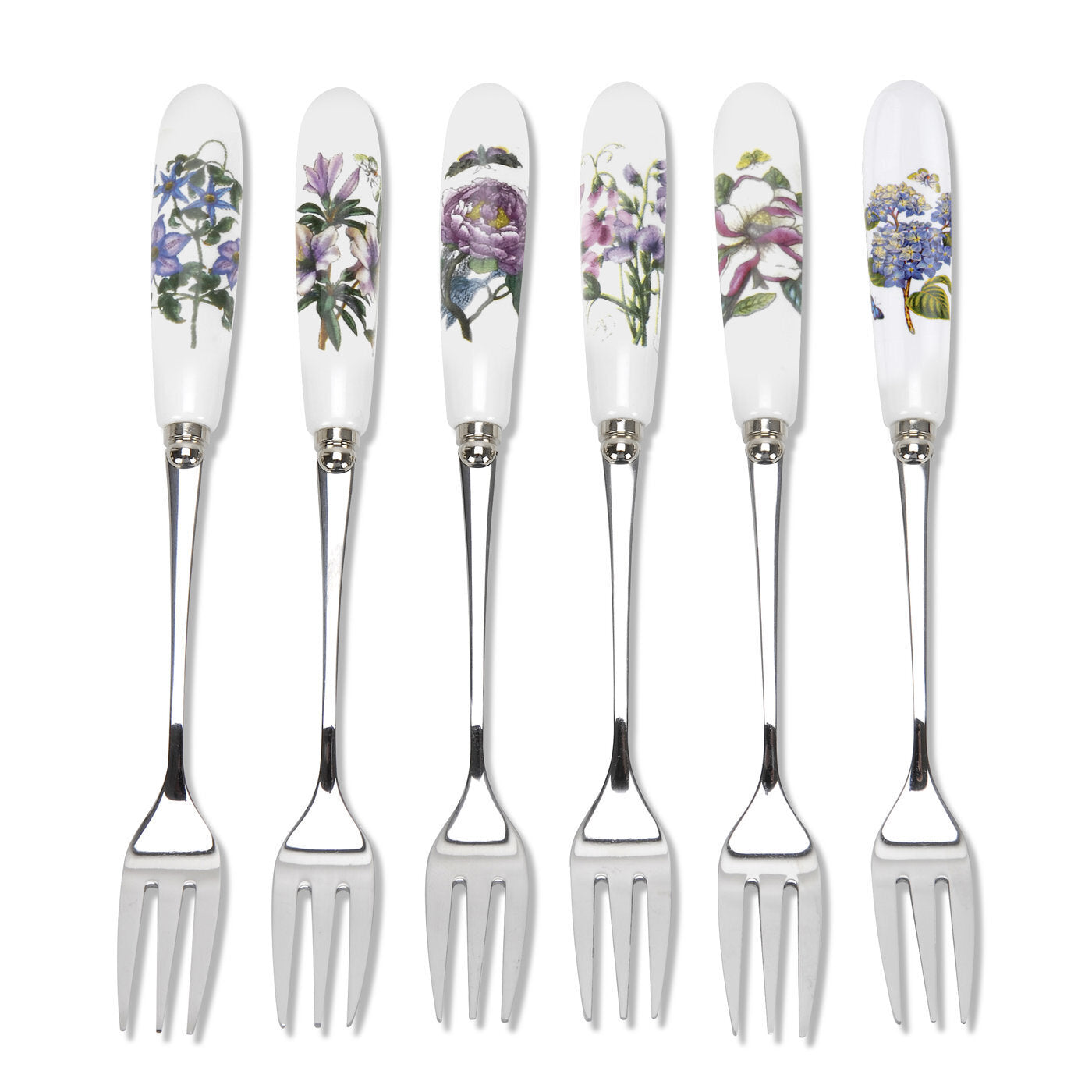 Portmeirion Botanic Garden - Pastry Forks (Set of 6)