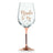 Rose Stem Bride To Be Wine Glass