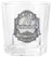 70th Birthday Badge Whisky Glass