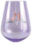 Rose Gold Decal 21st Birthday Stemless Wine Glass