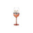 Rose Ombre Stem 80th Birthday Wine Glass