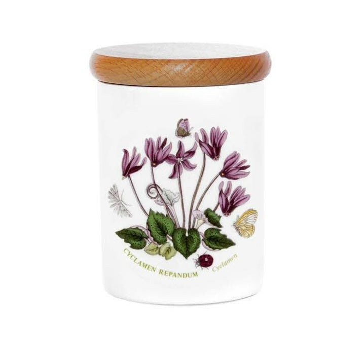 Portmeirion Botanic Garden Airtight Jar Small - Cyclamen