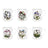 Portmeirion Botanic Garden - Breakfast Mugs - Mixed Motifs 0.26L (Set of 6)