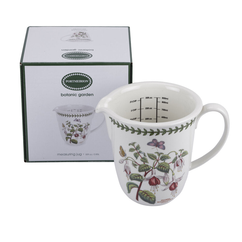 Portmeirion Botanic Garden - Measuring Jug - 850ml Fuchsia