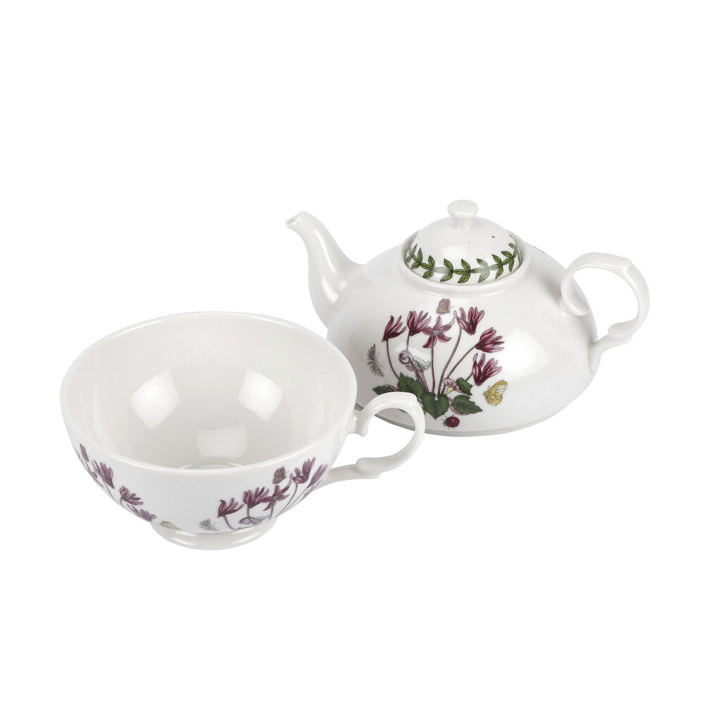 Portmeirion Botanic Garden - Tea For One - 350ml Cyclamen