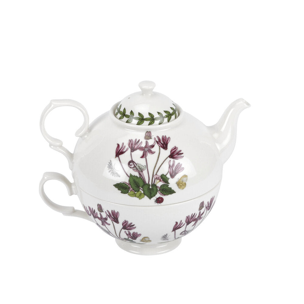 Portmeirion Botanic Garden - Tea For One - 350ml Cyclamen
