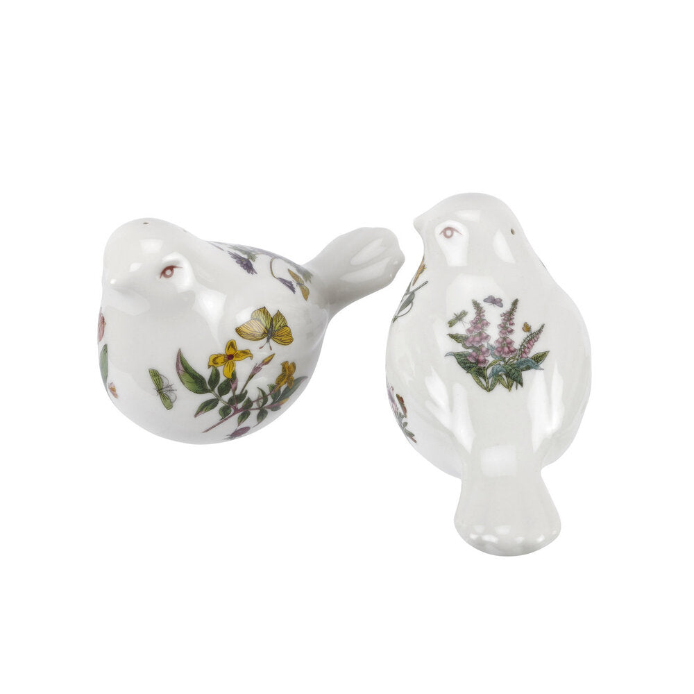 Portmeirion Botanic Garden - Salt & Pepper Bird - 9cm Mixed Motifs