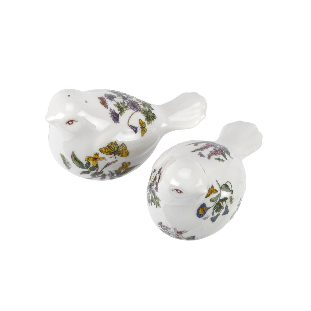 Portmeirion Botanic Garden - Salt & Pepper Bird - 9cm Mixed Motifs