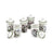 Portmeirion Botanic Garden - Herb & Spice Jars - (Set of 6) Mixed Motifs