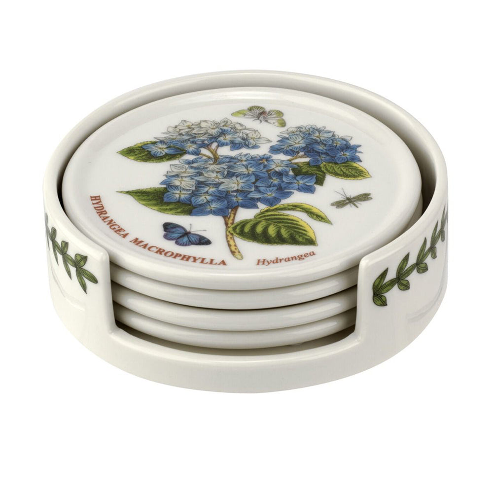 Portmeirion Botanic Garden - Ceramic Coasters - (Set of 4) Mixed Motifs