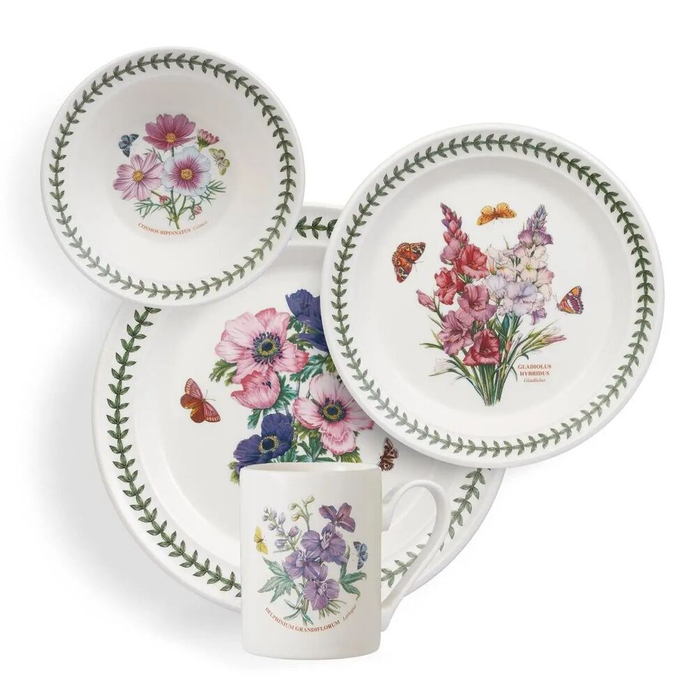 Portmeirion Botanic Garden - Dining Set (Set of 4)