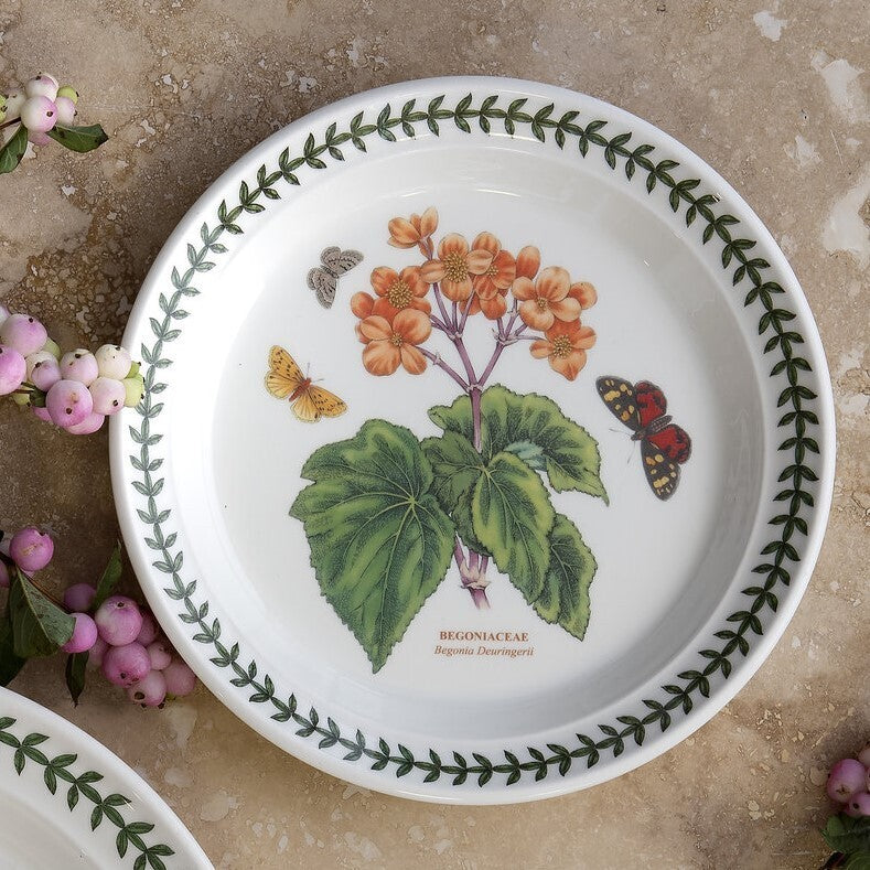 Portmeirion Botanic Garden - Entrée Plate - 21cm Begonia
