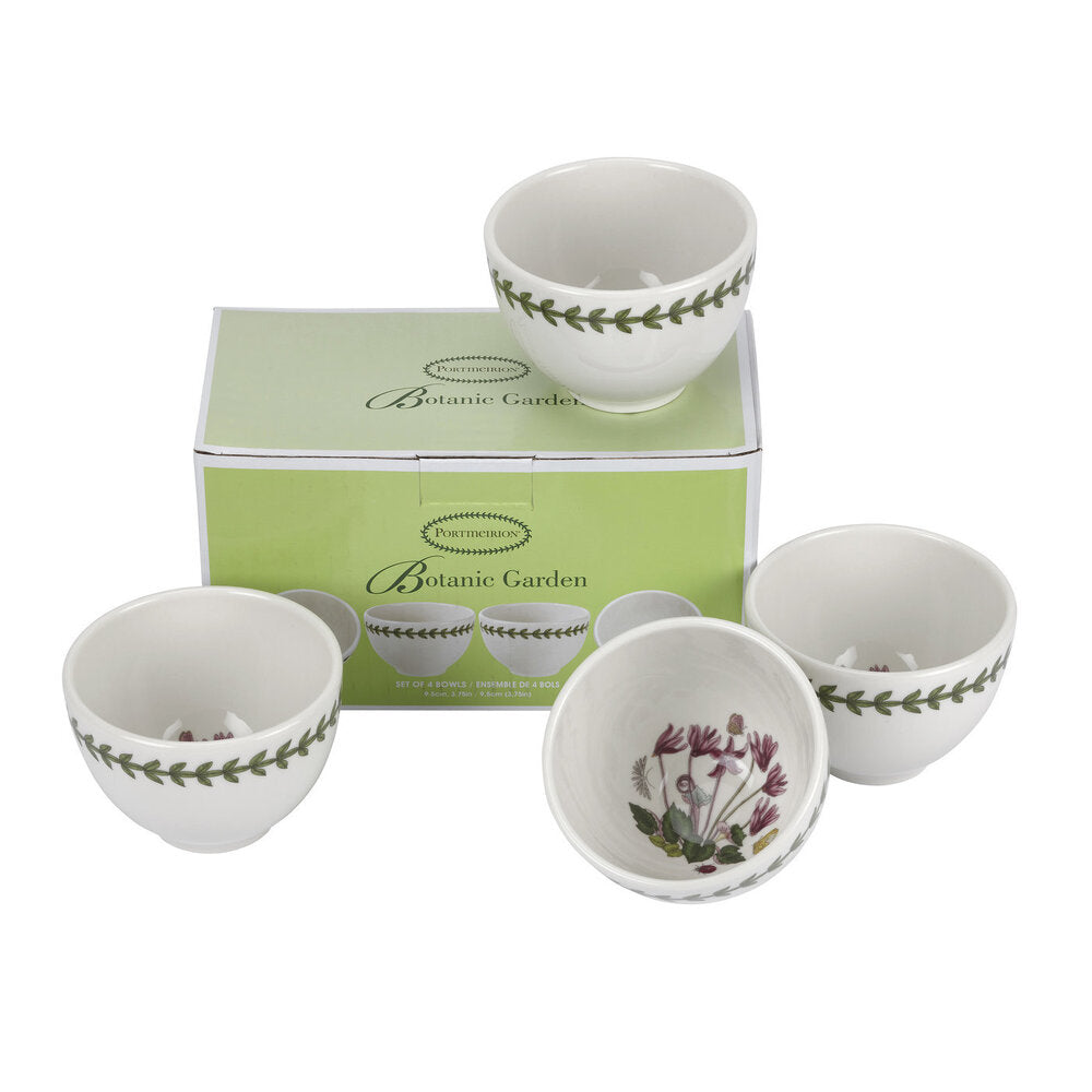 Portmeirion Botanic Garden - Bowl Set - (Set of 4) Cyclamen