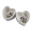Portmeirion Botanic Garden - Heart Ramekins - 9cm Pansy
