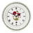 Portmeirion Botanic Garden - Wall Clock - 25cm Poppy