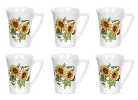 Portmeirion Botanic Garden Mug - Sunflower (Set of 6)