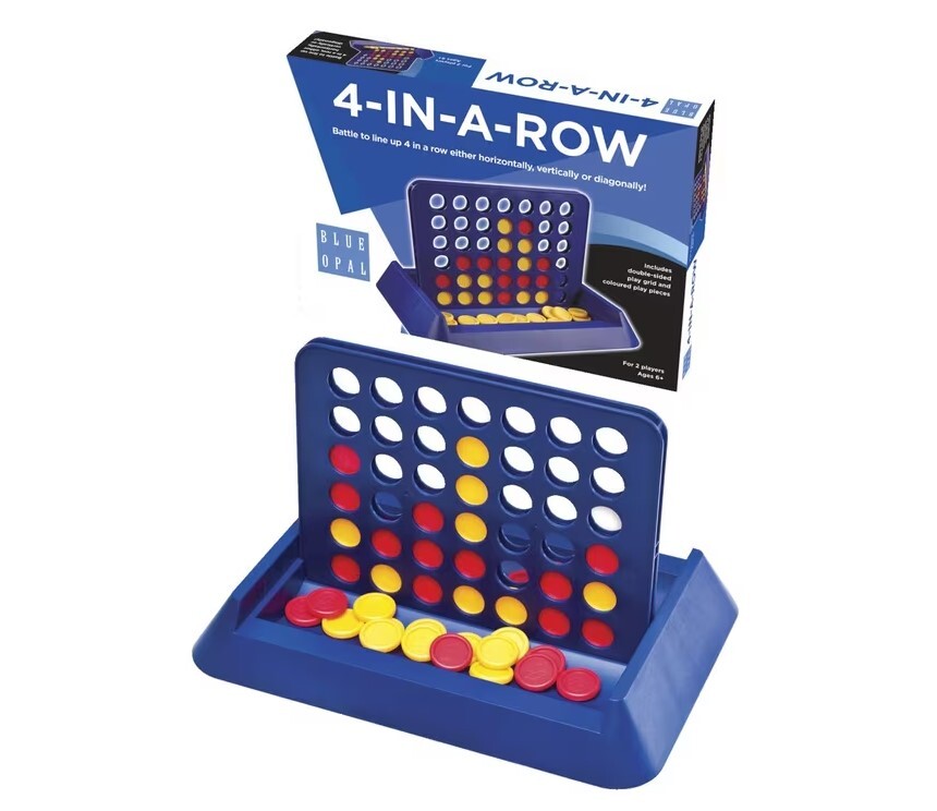Blue Opal - Four in a Row Game