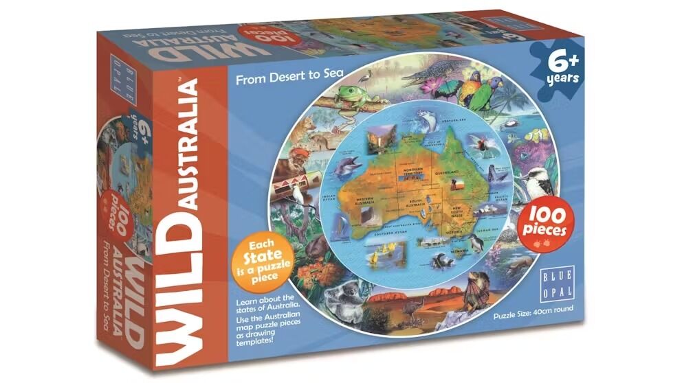 Blue Opal Puzzle - Wild Australia - From Desert to Sea 100pc