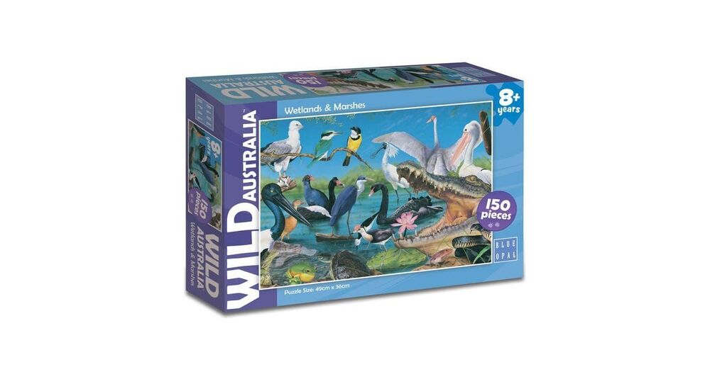 Blue Opal Puzzle - Wild Australia - Wetlands & Marshes 150pc