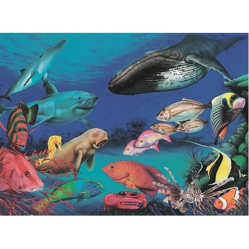 Blue Opal Puzzle - Wild Australia - Beneath the Oceans 200pc