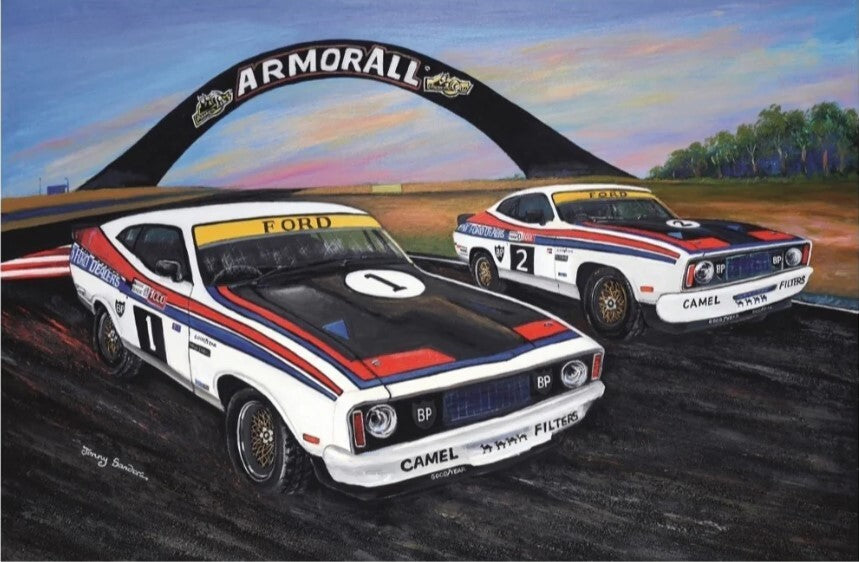 Blue Opal Puzzle - Two Winning Fords 1000pc