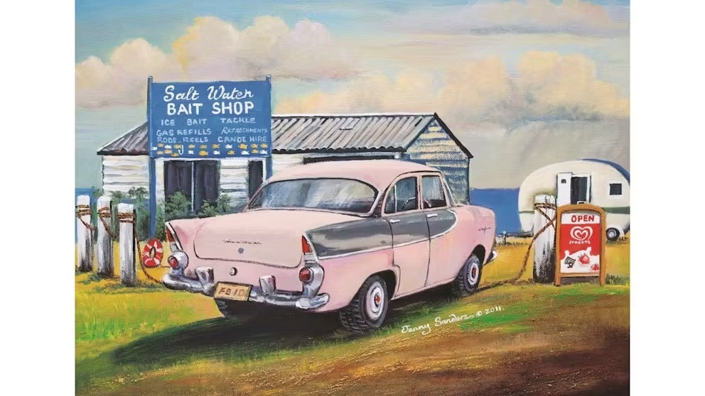 Blue Opal Puzzle - Salt Water Bait Shop 1000pc