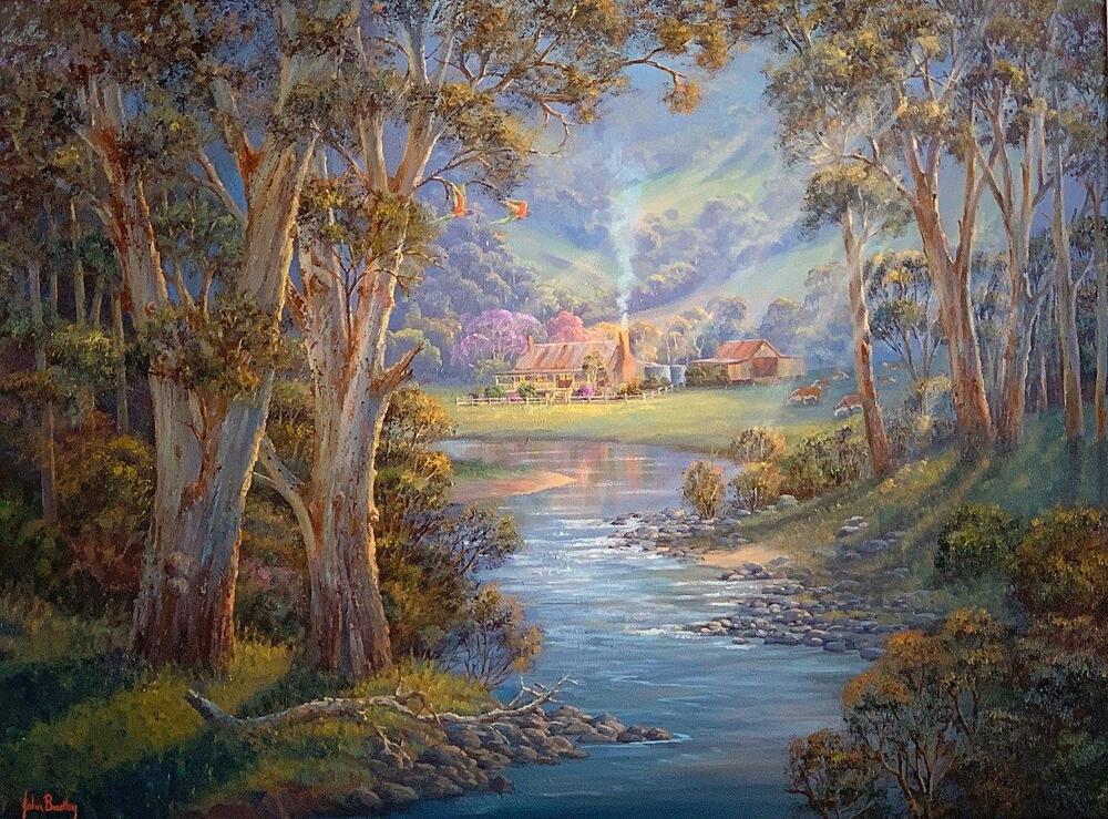 Blue Opal Puzzle - Hunter Valley Hideaway 1000pc