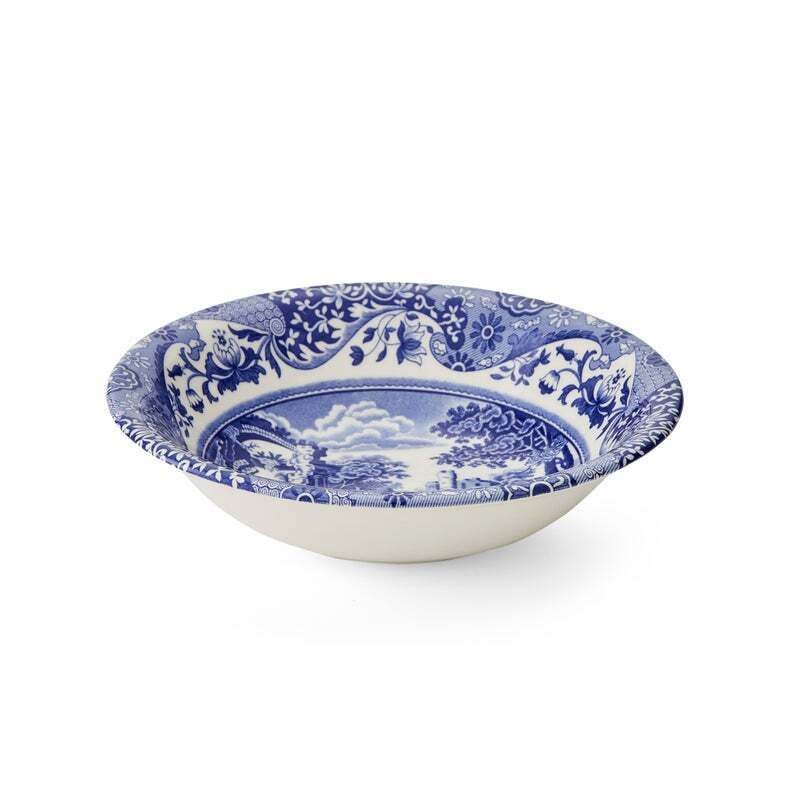 Spode Blue Italian - Cereal Bowl - 20cm (Set of 4)