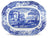 Spode Blue Italian - Oval Platter - 41cm
