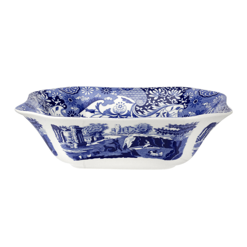 Spode Blue Italian - Square Salad Bowl