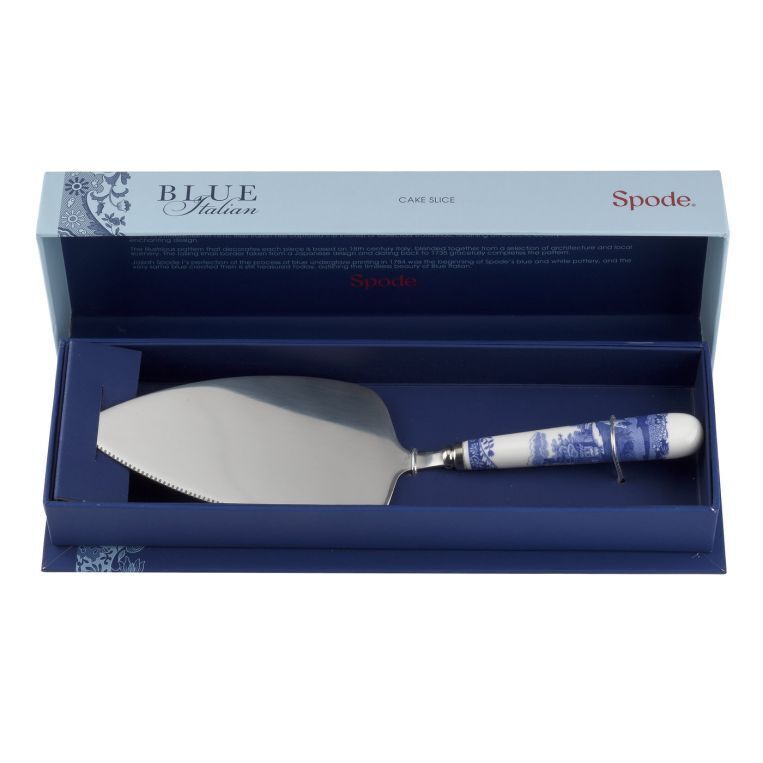 Spode Blue Italian - Cake Slice