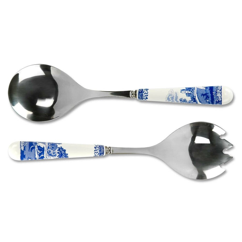 Spode Blue Italian - Salad Servers