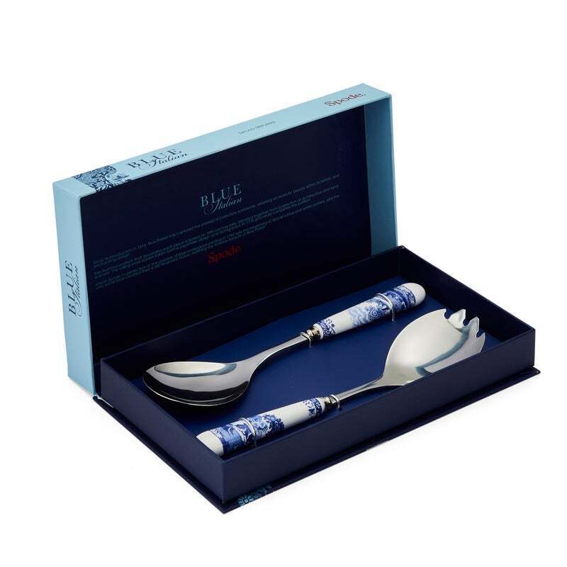 Spode Blue Italian - Salad Servers