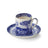 Spode Blue Italian - Espresso Cup and Saucer (Set of 4)