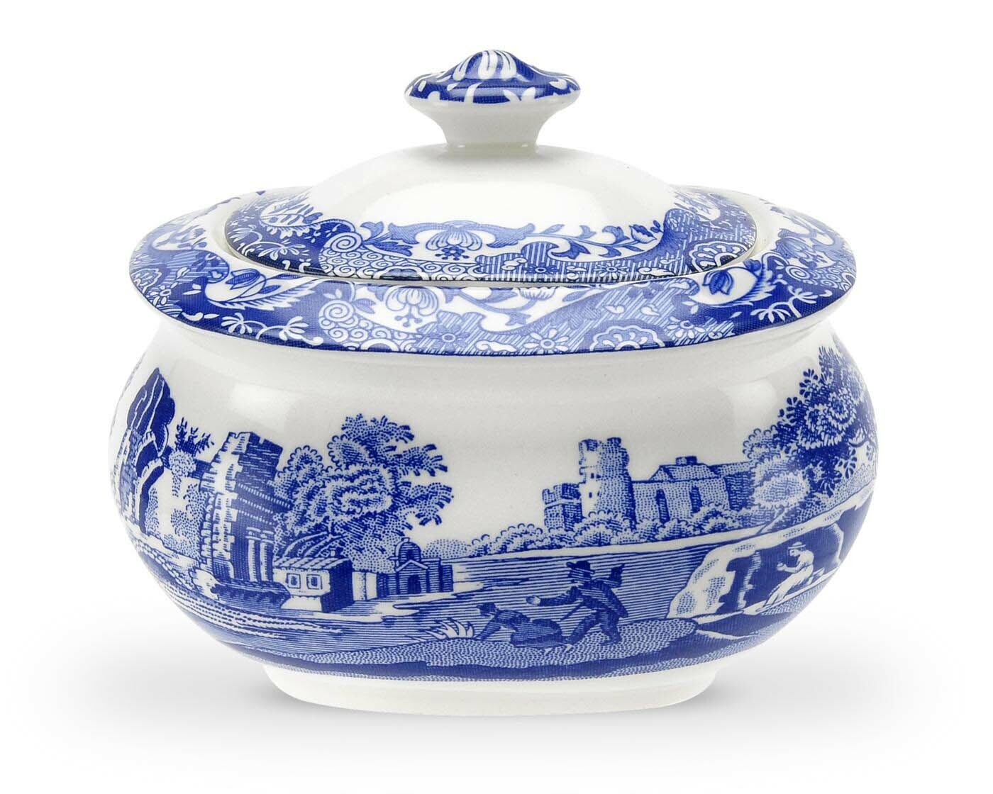 Spode Blue Italian - Sugar Box