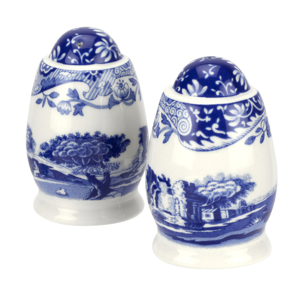 Spode Blue Italian - Salt & Pepper Shakers (Set of 2)