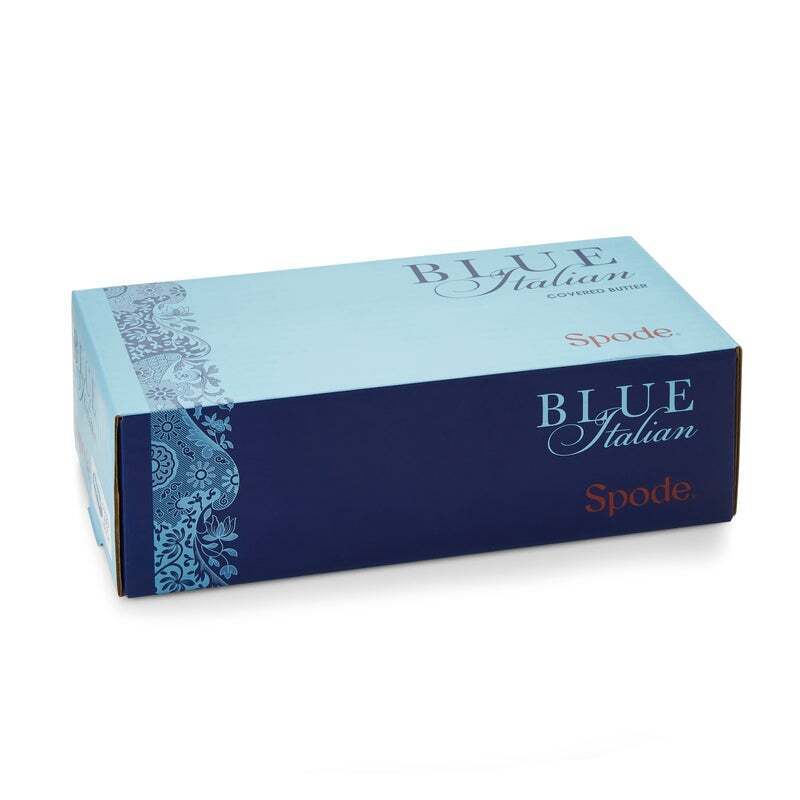 Spode Blue Italian - Butter Dish