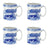 Spode Blue Italian - Mugs (Set of 4)