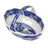 Spode Blue Italian - Handled Basket