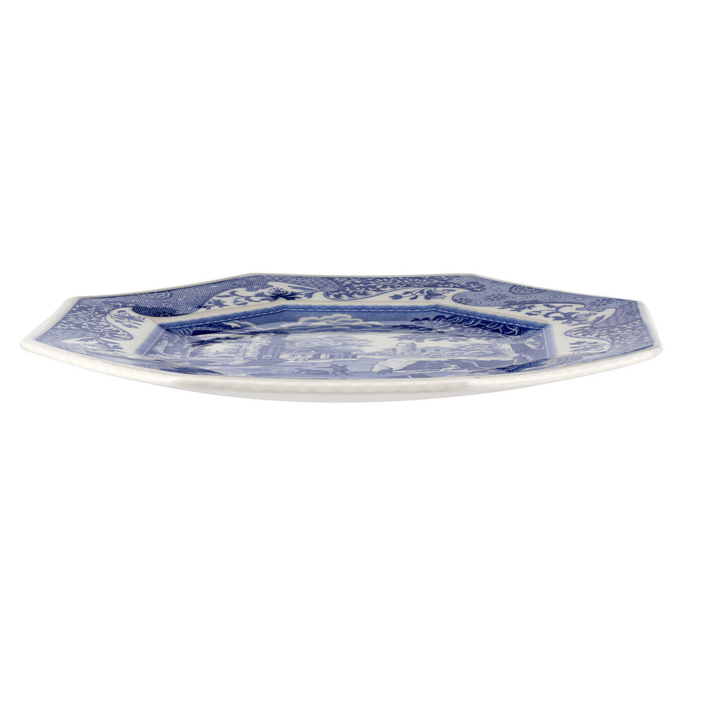 Spode Blue Italian - Octagonal Plate - 24cm (Set of 4)