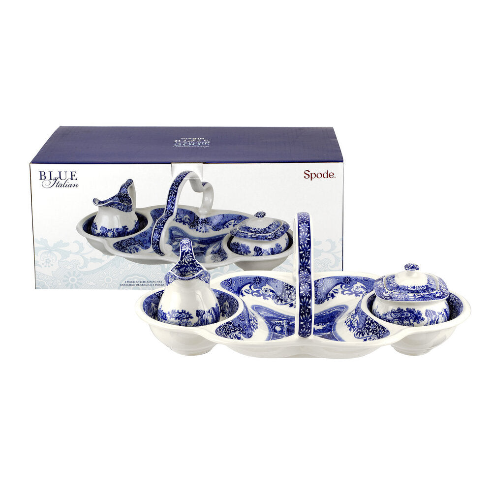 Spode Blue Italian - Entertaining Set (Set of 3)