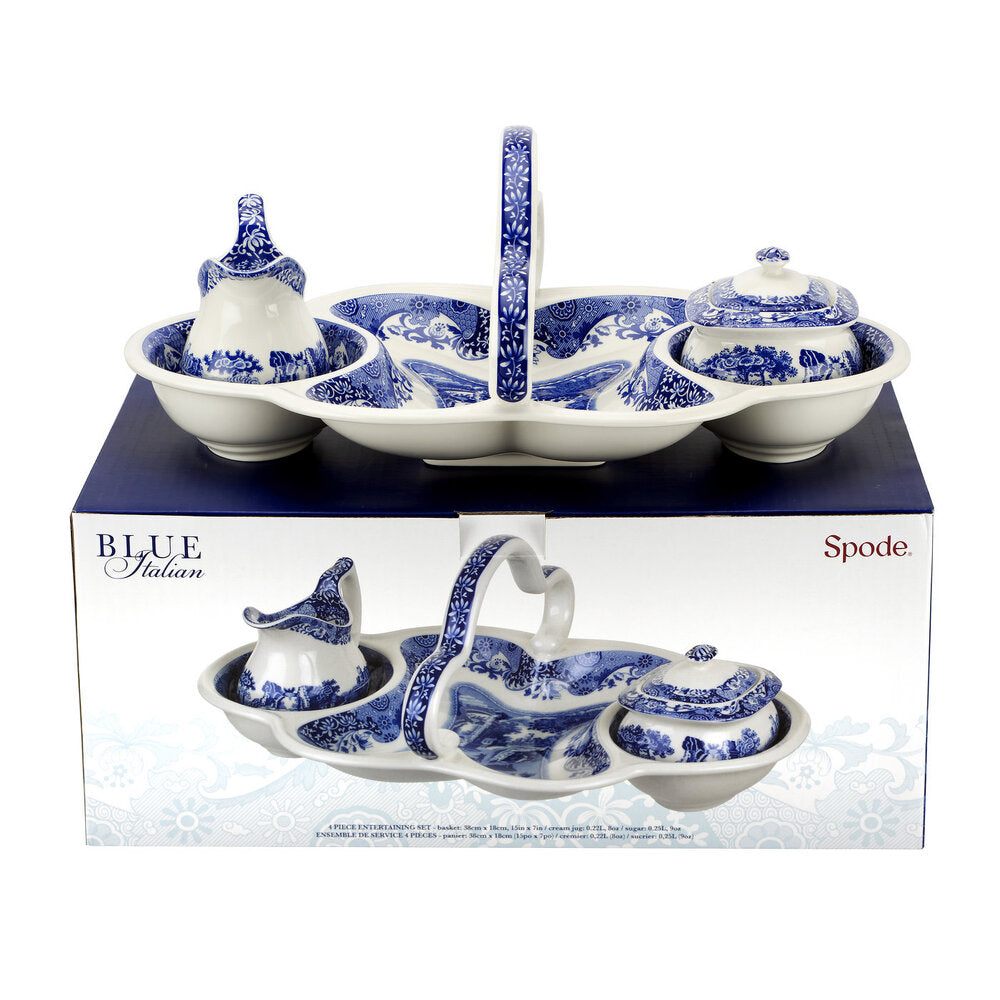 Spode Blue Italian - Entertaining Set (Set of 3)