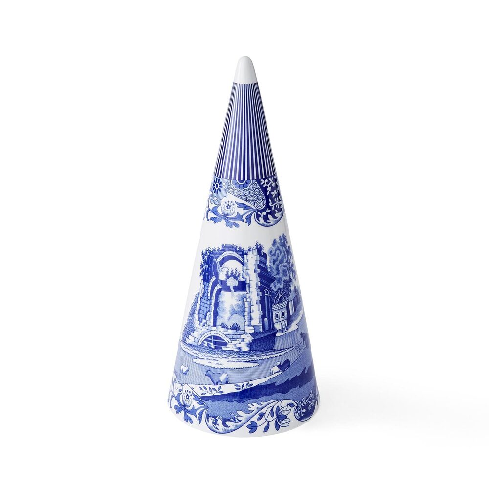 Spode Blue Italian - Large Topiary - 33cm