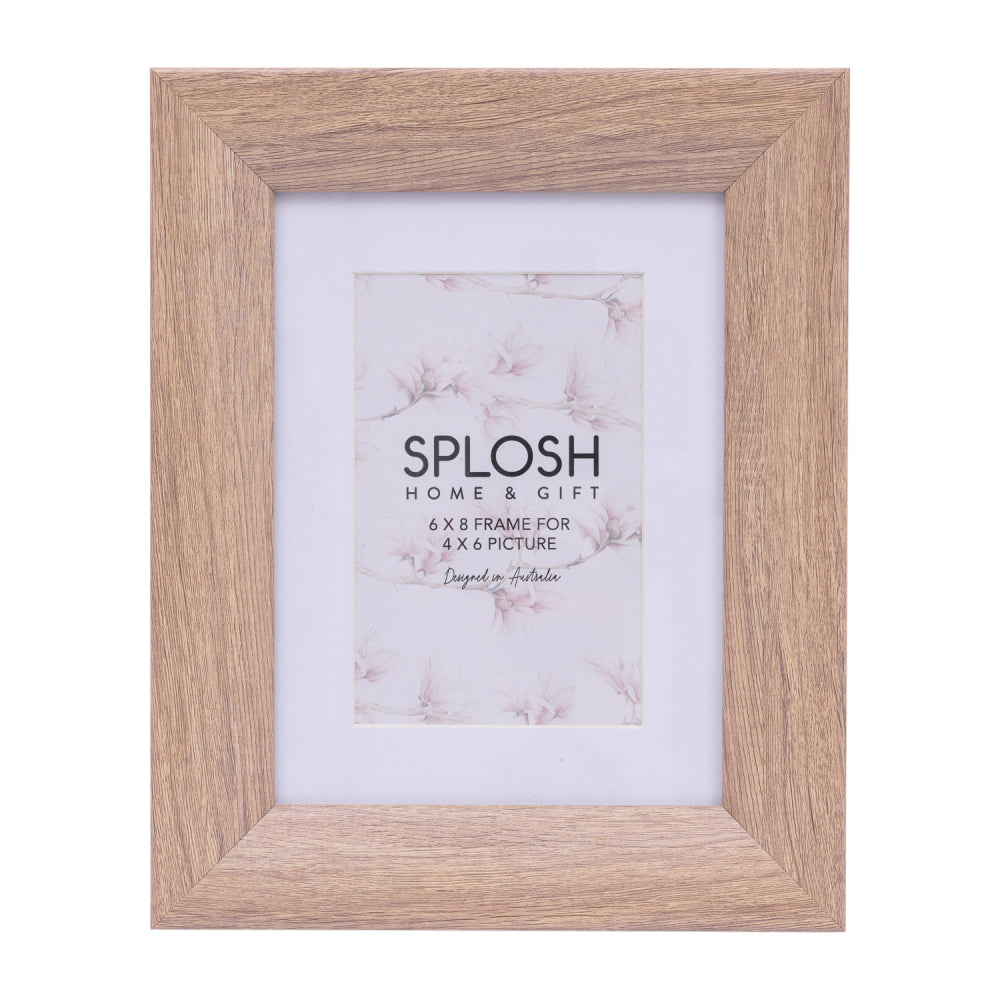 Splosh Blossom - 4x6 Wooden Frame